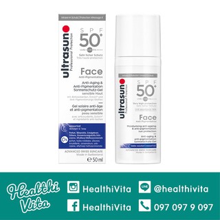 Ultrasun Face Anti-Ageing &amp; Anti-Pigmentation Lotion SPF 50+ (50ml.)