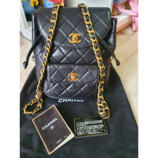 ***หลุดจอง*** Chanel backpack duma vintage