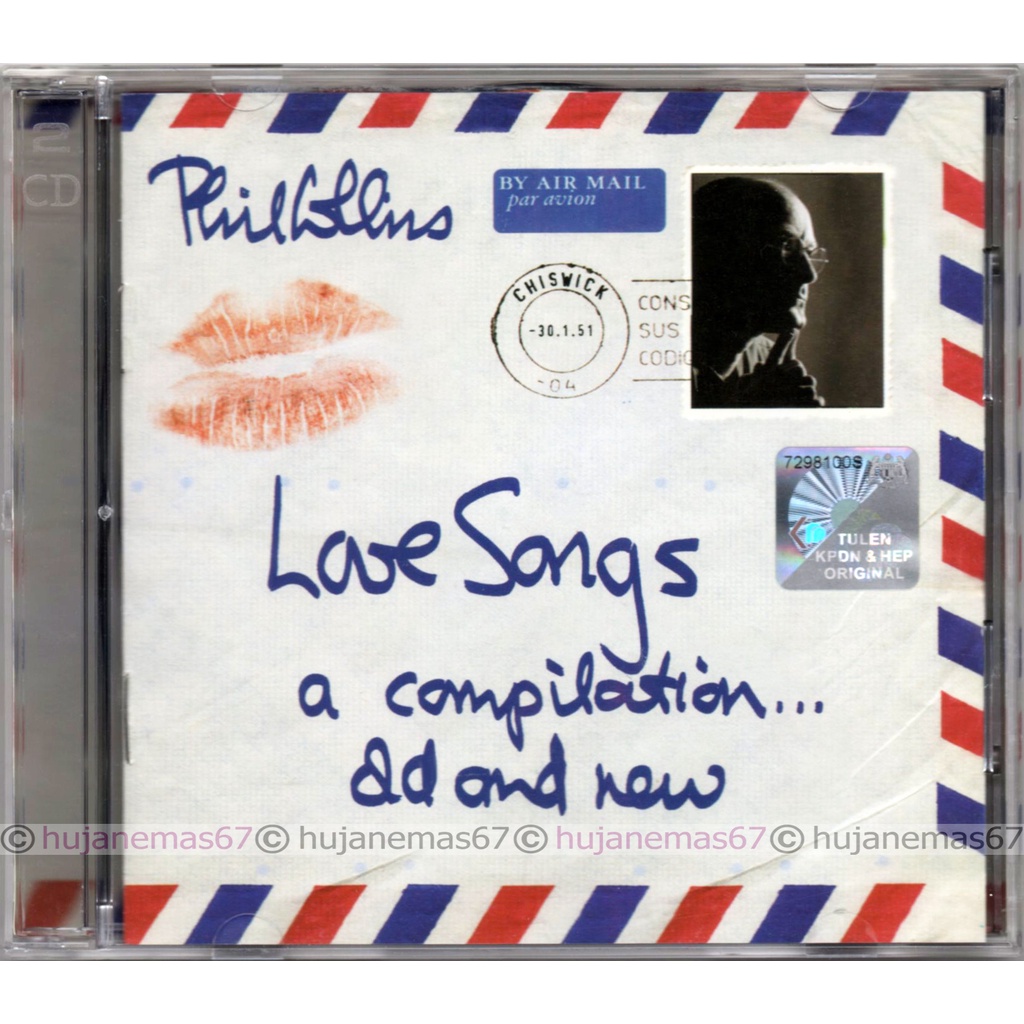 PHIL COLLINS - Love Songs เปรียบเทียบ... เก่าและใหม่ (Agint All Odds) 2004 WARNER MUSIC 2 CD SET
