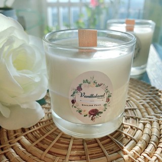 🔶แนะนำ🔶soy wax candle กลิ่นหรูหราเทียนหอมไขถั่วเหลืองแท้ธรรมชาติ กลิ่นCoCoขนาด 90ml