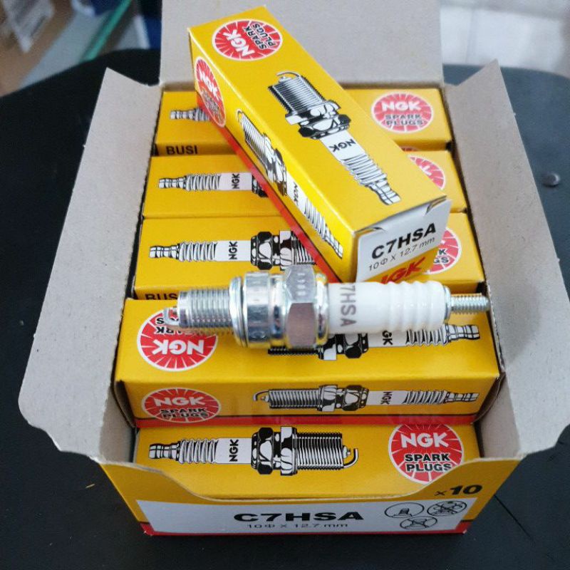 หัวเทียน NGK C7HSA แท้ (jupiter, supra, mio, smash)