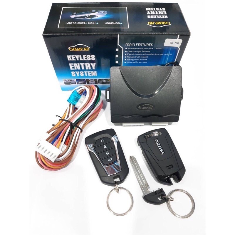 ชุดรีโมทปิด-เปิดสำหรับรถยนต์ตรงรุ่นรถ อีซูซุ d-max2020รหัส Y100
