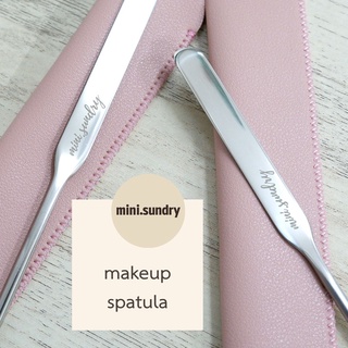 Makeup Spatula mini.sundry spatula(พร้อมส่ง) ไม้เกลี่ยรองพื้น สปาทูลา