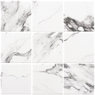 กระเบื้องโมเสค COTTO 12"X12" MARBLE 4SR1-CALACATTA(SW)