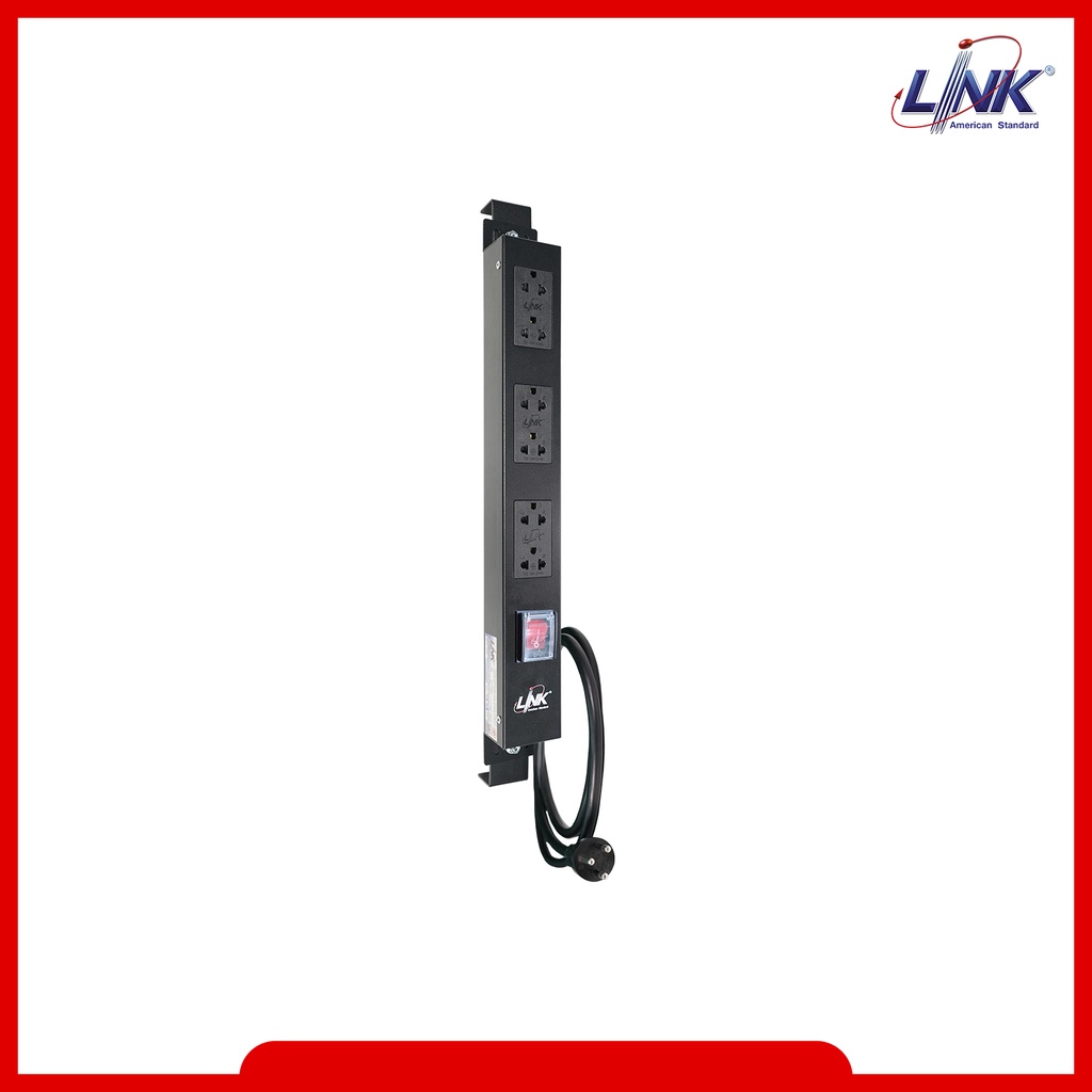 ปลั๊กพ่วง Link PDU 6 Outlet รุ่น CH-10306A