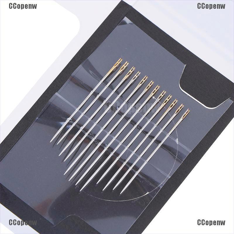 AXIS Aghi Con Cruna Automatica (self-threading) | Confezione Da 2 Con 3 Misure Diverse | Aghi Per Cucito Facili Da Infilare Senza Lenti - 2