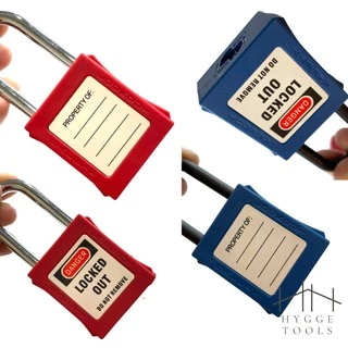 กุญแจนิรภัย กุญแจนิรภัยก้านไนล่อน กุญแจนิรภัยก้านสแตนเลส Keyed differ Lockout/ Safety padlock
