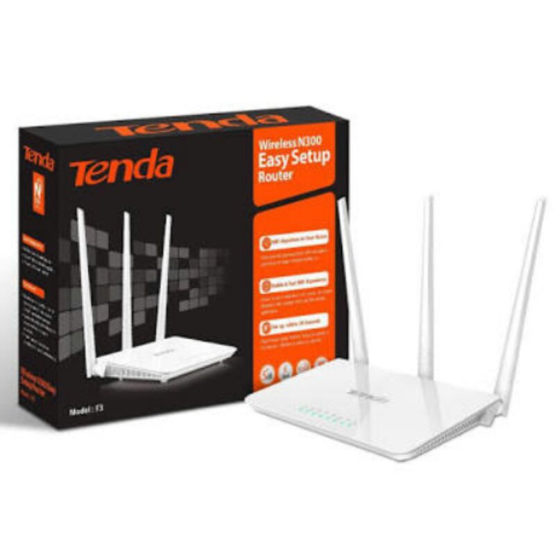 เราเตอร์ไร้สาย Tenda N300 F3