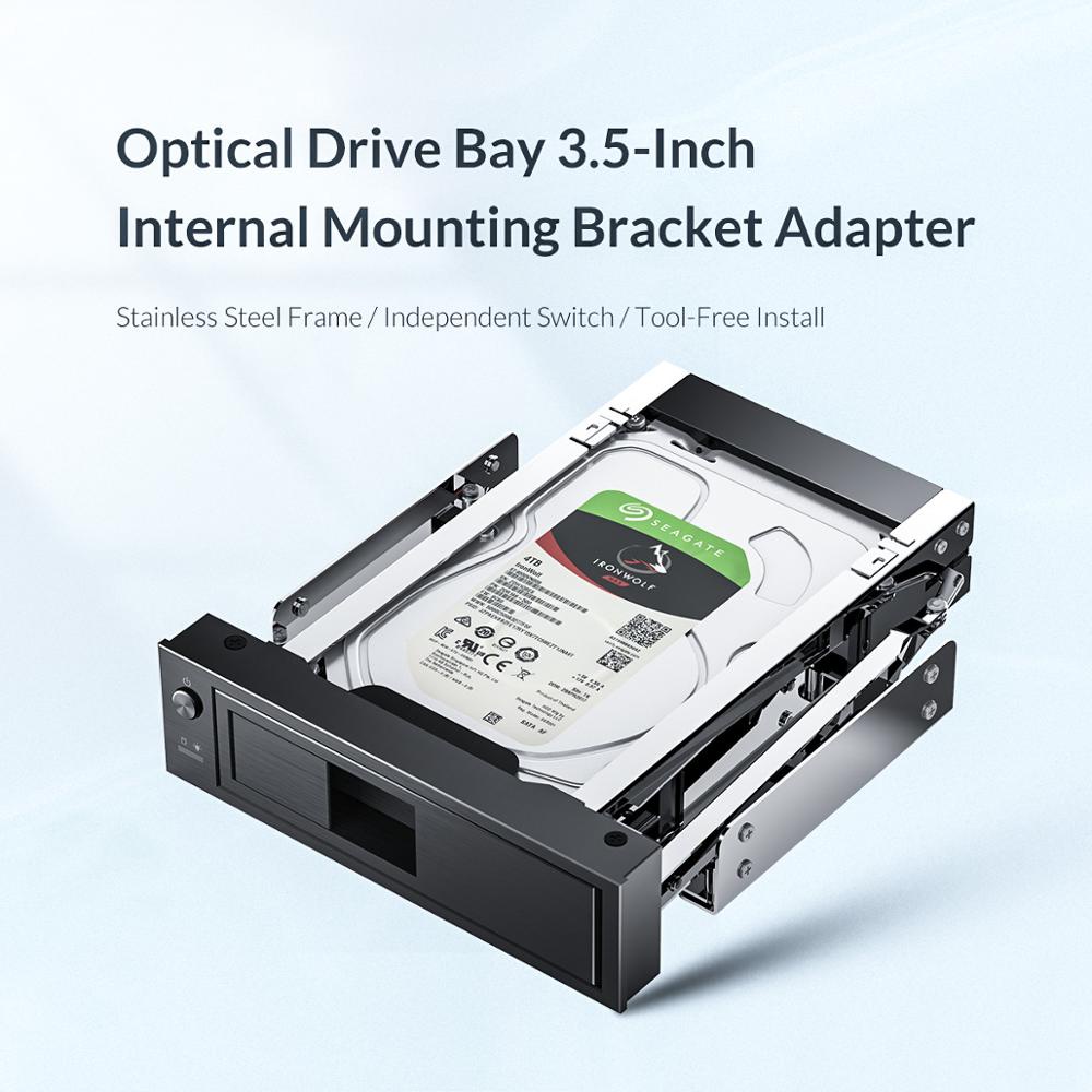 Orico อะแดปเตอร์เมาท์ฮาร์ดไดรฟ์ภายใน สเตนเลส 2.5 เป็น 3.5 นิ้ว 3.5 นิ้ว SATA HDD