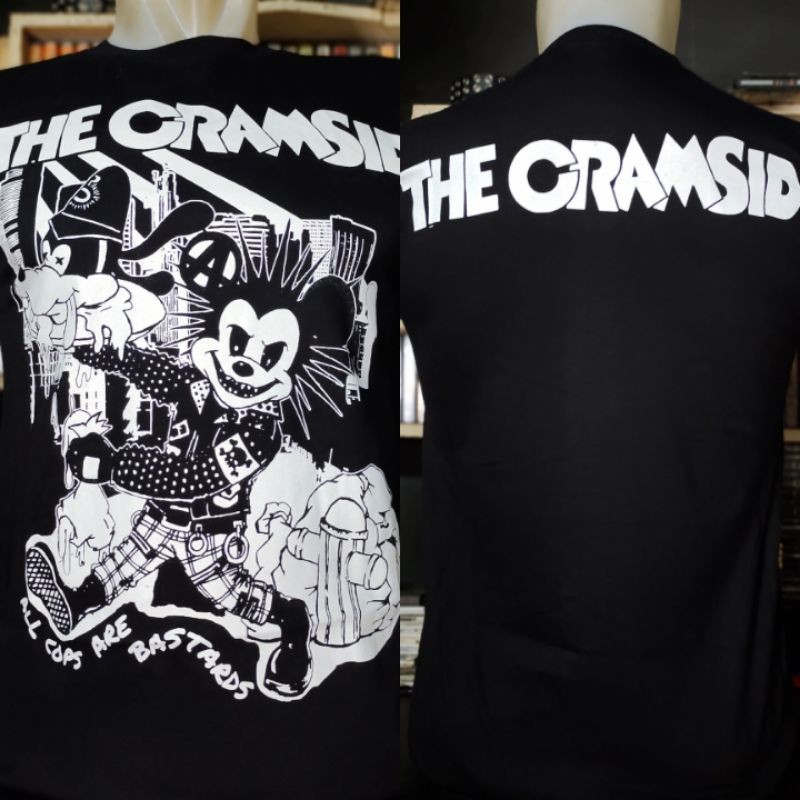 MUSIC T-SHIRT PUNK BAND T-SHIRT THE CRAMSID