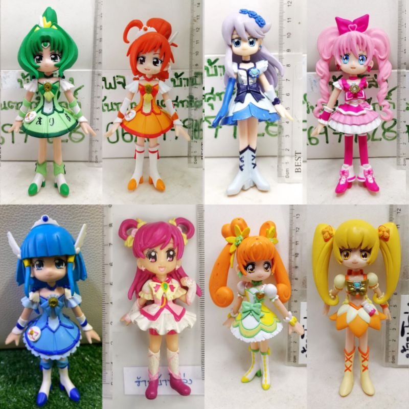 แท้มือ2 Bandai Fresh Pretty Cure Cure Doll Figure Curepeachberrypinepassionbeautysmile 4523