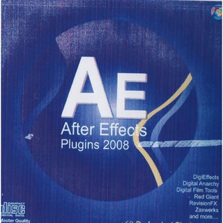 แผ่นโปรแกรมคอมพิวเตอร์ PC AE After Effects Plugins 2008 ( 1 CD )