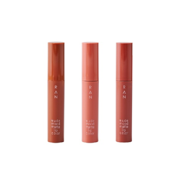 RAN Nude Mood Matte Lip Color ลิปสติกรัน นู้ด มู้ด แมท ลิป คัลเลอร์ (ลิปรัน)