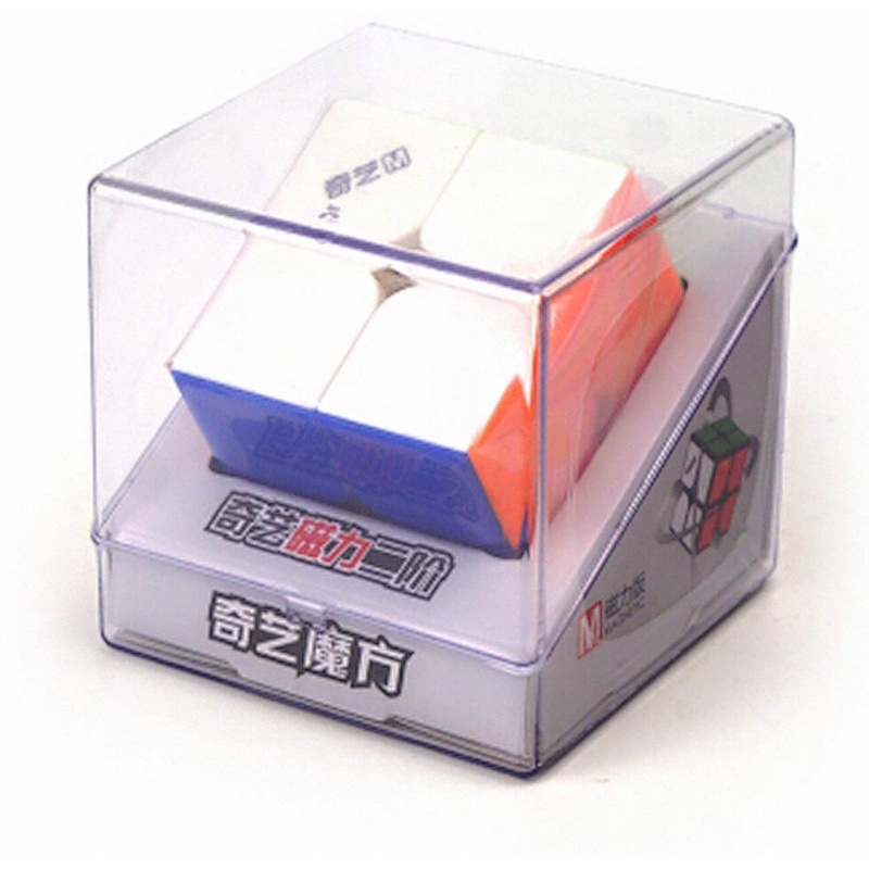 Rubik 2x2 Rubik QiYi MS 2x2x2 พร้อมแม่เหล็ก - ลูกบาศก์รูบิค 2 ชั้นราคาถูก
