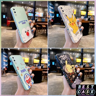 เคส Vivo Y93 เคส Vivo Y91c เคส Vivo Y1s เคสโดราเอมอน เคสปิกาจู น่ารัก เคสป้องกันกล้อง เคสเต็มรูปแบบ เคสโทรศัพท์ ลายด้านข้าง เคสนิ่ม