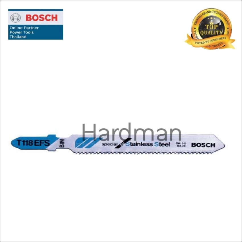 Bosch ใบเลื่อย T 118EFS (5pcs) #1004