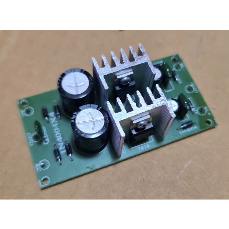 วงจรเล๊คกลูเรท  15 0 15 ac to dcวงจรเร็คกุเรท