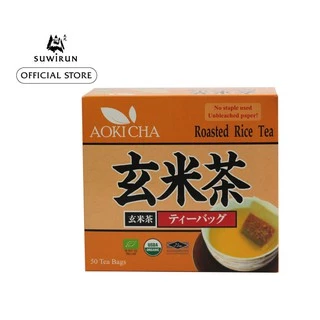 AOKI CHA - ชาเขียวข้าวคั่วญี่ปุ่น Roasted Rice Tea 50 ซอง