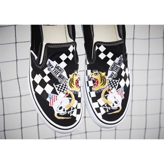 Vans Slip On Tiger Embroidery SK8-Hi DX