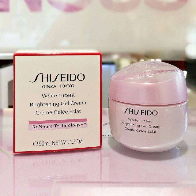 white lucent brightening gel cream