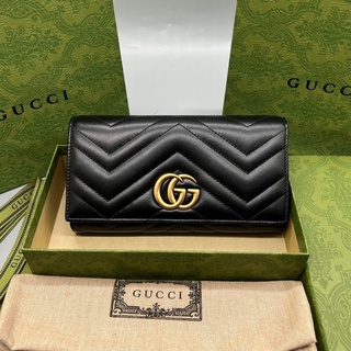 🔥ผ่อนได้🔥Gucci Wallet Size 19 cm งาน Original อุปกรณ์ : Full Box Set