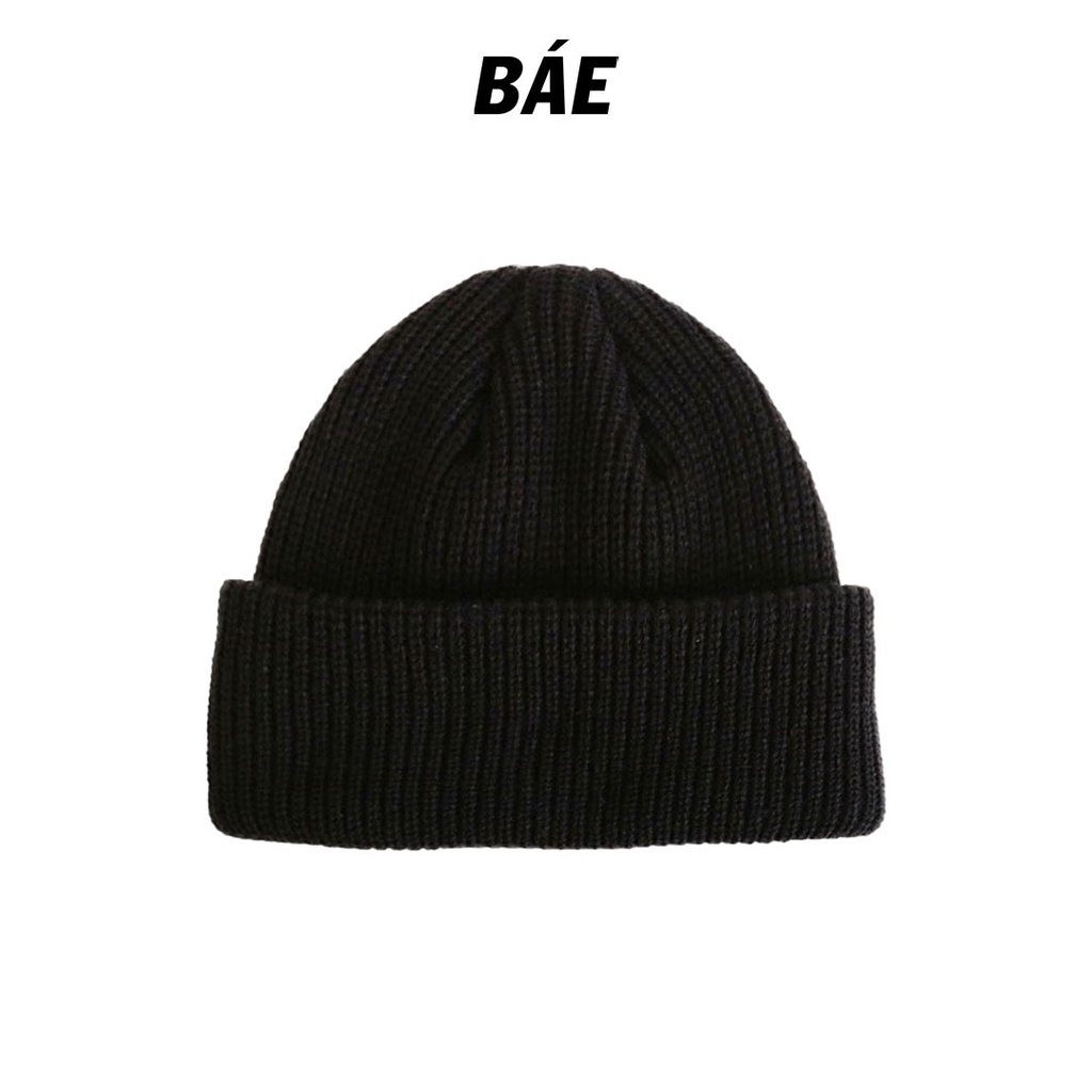 [BH4] - Base Hat - หมวกบีนนี่ผ้าวูลธรรมดา