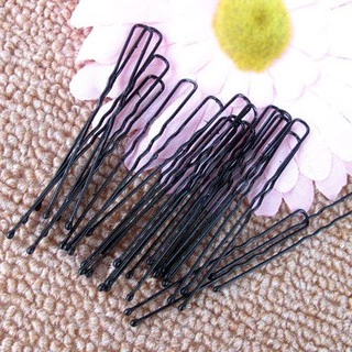 Kf179 25PCS คลาสสิกสีดํา/กาแฟ/เงิน/ทองผม waved "U" รูปร่าง bobby pin Bartage ร้านทําผม hairpin ผู้หญิง accessories