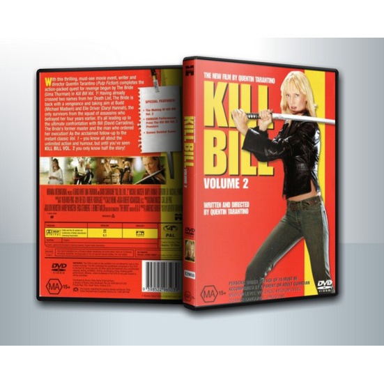 [ DVD Movie มีปก+สกรีนแผ่น-ไม่มีกล่อง ] Kill Bill 2 นางฟ้าซามูไร 2 [ 1 DVD ]