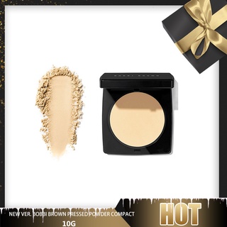 NEW Ver. Bobbi Brown Pressed Powder Compact แป้งฝุ่น 10g (บ็อบบี้ บราวน์)