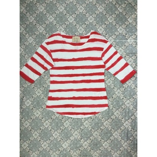 Zara เสื้อแขนยาวลายทาง