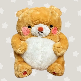 ตุ๊กตาหมีสีน้ำตาล ตุ๊กตาหมี ตุ๊กตาหมี ตุ๊กตาสัตว์เหมือนจริง Brown Bear Plush ตุ๊กตาหมี Bear หมีน่ารัก AMUSE