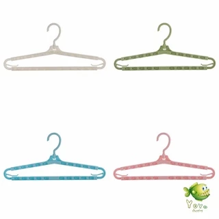 YOYO ไม้เเขวนเสื้อ ไม้แขวนเสื้อ ปรับ ยืด หด ได้ ไม้แขวนผ้าพลาสติก hanger