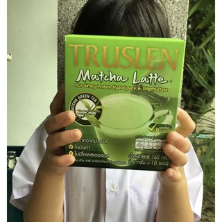 Truslen Matcha Latte จำนวน 1 กล่อง 10 ซอง