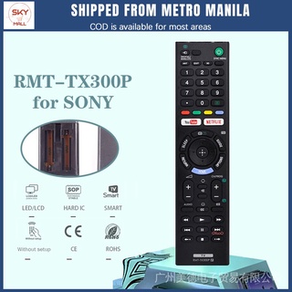 Sony TV RMT-TX300P รีโมตคอนโทรล ระยะไกล