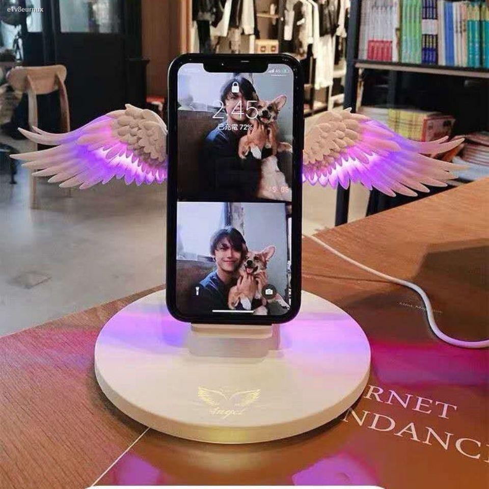 ┇Angel Wings Wireless Charger Net Red Huawei Xiaomi Wing Apple Android ...