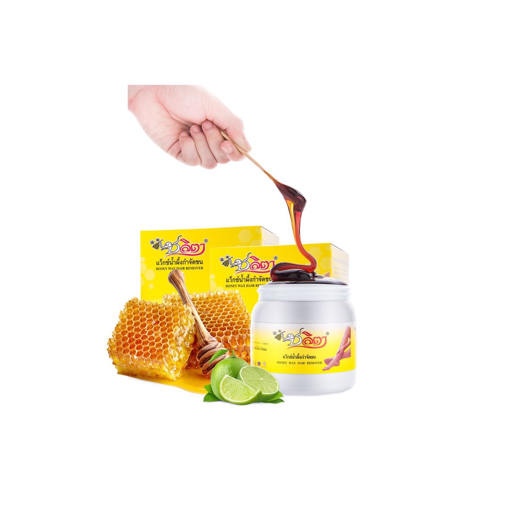 ชลิตา แว๊กซ์น้ำผึ้งกำจัดขน Honey wax hair removal แว๊กซ์อุ่น แว๊กซ์ร้อน
