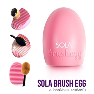 ซิลิโคนรูปไข่ สีม่วง Sola Brushegg