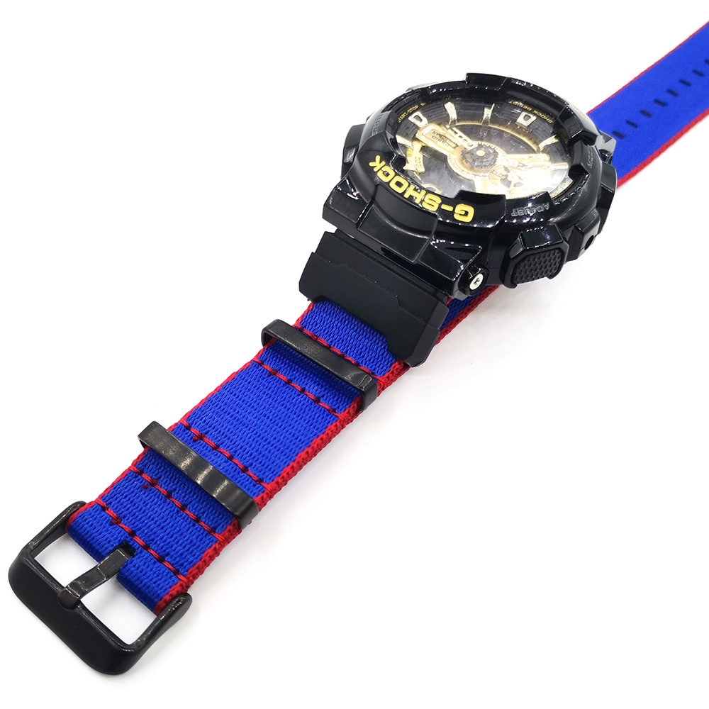 สายนาฬิกาข้อมือ ผ้าแคนวาส ไนล่อน สําหรับ Casio G-Shock GA-110 100 120 150 GD-100 110 120 DW-5600 GW-6900