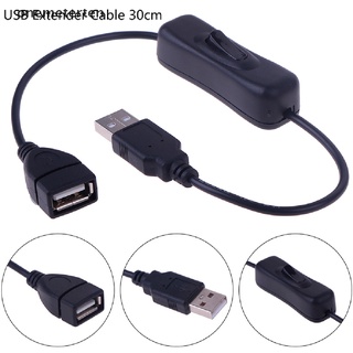 Rten สายเคเบิลต่อขยาย USB 2.0 A ตัวผู้ เป็น A ตัวเมีย พร้อมสวิตช์เปิด ปิด 1 ชิ้น