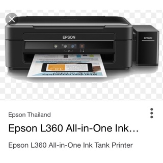 EpsonL360แท้งค์ศูนย์มือ2Print/Scan/Copy