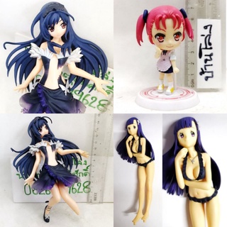 (แท้/อะไหล่) Banpresto Ichiban Kuji Accel World: Kouzuki Yuniko Chibi Kyun-Chara ,Kuroyukihime Kuroagehacho สีแดง