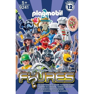 PLAYMOBIL : No.9141 FIUGRES BOYS SERIES 12 : No. 4 ALIEN WARRIOR เพลย์โมบิล ฟิกเกอร์ซีรี่ 12 เอเลี่ยน วาริเออร์ ของแท้