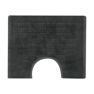 พรมห้องน้ำ HOME LIVING STYLE SI/SQUARE สีเทาเข้ม BATH RUG SI/SQUARE DARKGRAY HLS