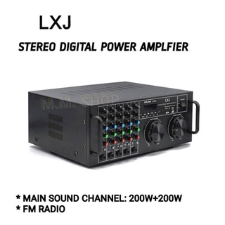 LXJ เพาเวอร์แอมป์ ขยายเสียง  รุ่น K-3000 Stereo Amplifier Commercial &amp; Professional System