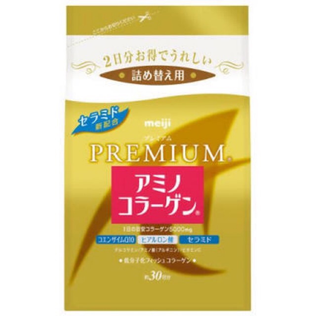 Meiji Amino Collagen Premium เมจิ คอลลาเจน พรีเมี่ยม