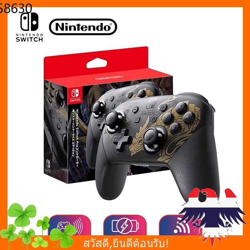Nintendo Switch PRO gamepad ไร้สาย Xenoblade Monster Hunterpro handle เวอร์ชั่นญี่ปุ่น Bluetooth gamepad Nintendo Switch