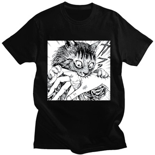 ผ้าฝ้ายคอกลมเสื้อยืดแขนสั้น พิมพ์ลายการ์ตูน Tomie Junji Ito Uni สไตล์วินเทจ คลาสสิก ไม่ซ้ําใคร แฟชั่นฤดูร้อน สําหรับผู้ช