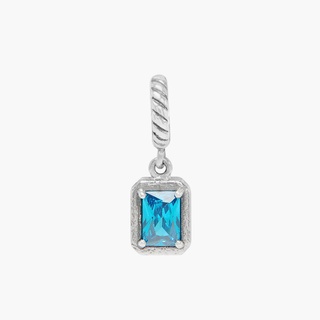 Moress Blue Topaz Dangle บีทติ้งหัวใจ