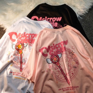 Fulllove พร้อมส่ง เสื้อยืดผู้หญิงสาวลายการ์ตูนน่ารัก Tee ins Oversize มี3สี รุ่นT2277