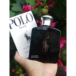 Polo Black  EDT  125ml.  กล่องเทสเตอร์  น้ำหอมแท้